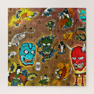Japanese Theme Jigsaw Puzzle