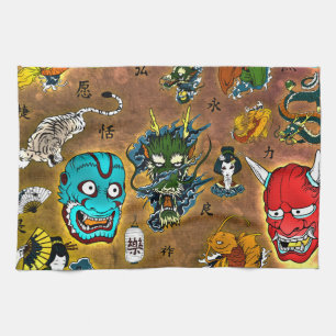 Japanese Theme Kitchen Towel