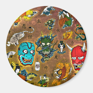 Japanese Theme Magnet