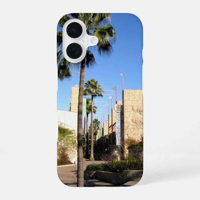 Japanese Theme Park iPhone 16 Case (Back)