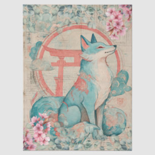 Japanese Themed Decoupage Crafting Tissue Paper