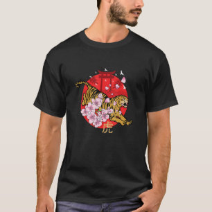 Japanese Tiger Safari Wildlife Wild Cats Animal T-Shirt