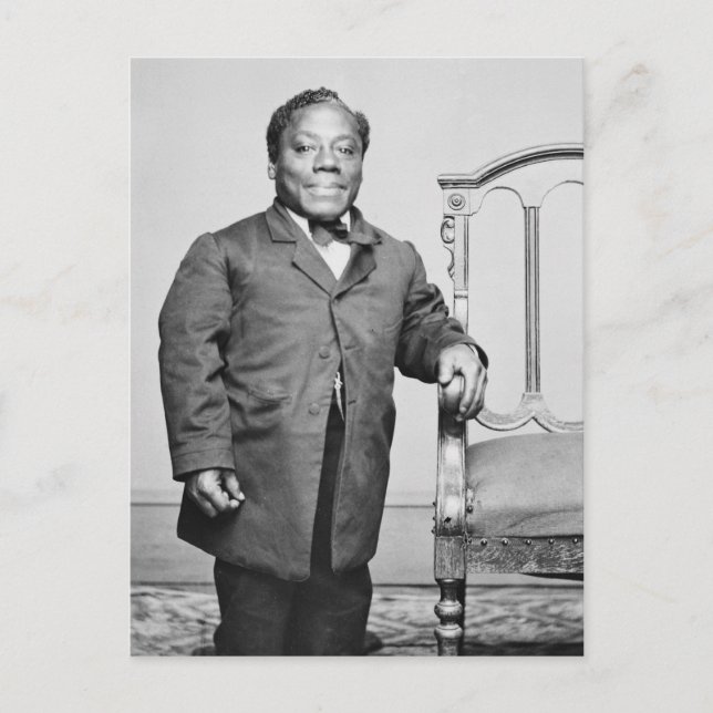 Japanese Tommy, African American Minstrel, 1860s Postcard (Front)