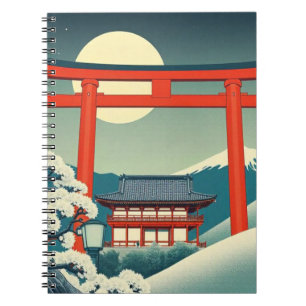 Japanese Torii Notebook