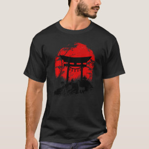 Japanese Torii Under The Sun T-Shirt