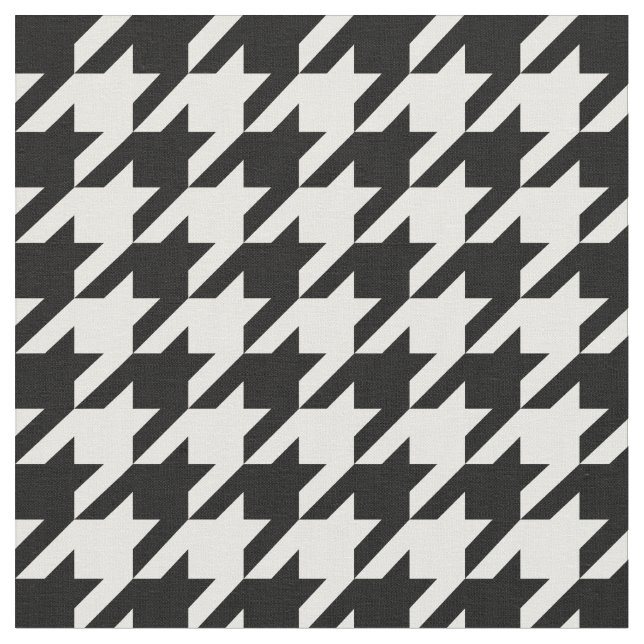 Japanese Traditional Design3 -CHIDORI- Black&White Fabric (Close Up)