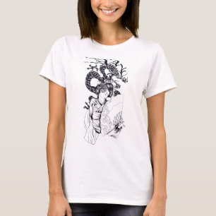 Japanese traditional Geisha culture vintage T-Shirt