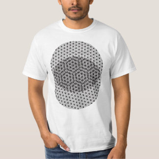 Japanese traditional hemp leaf moire phenomenon 01 T-Shirt