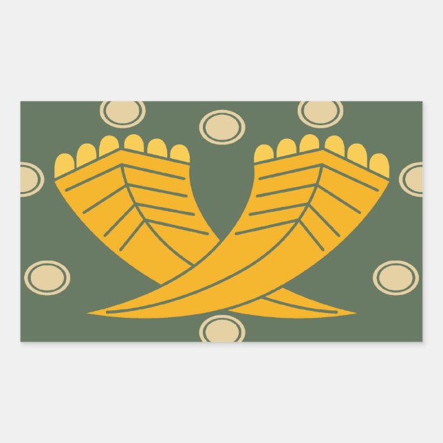 Japanese traditional pattern - CHOJI Sticker (Front)