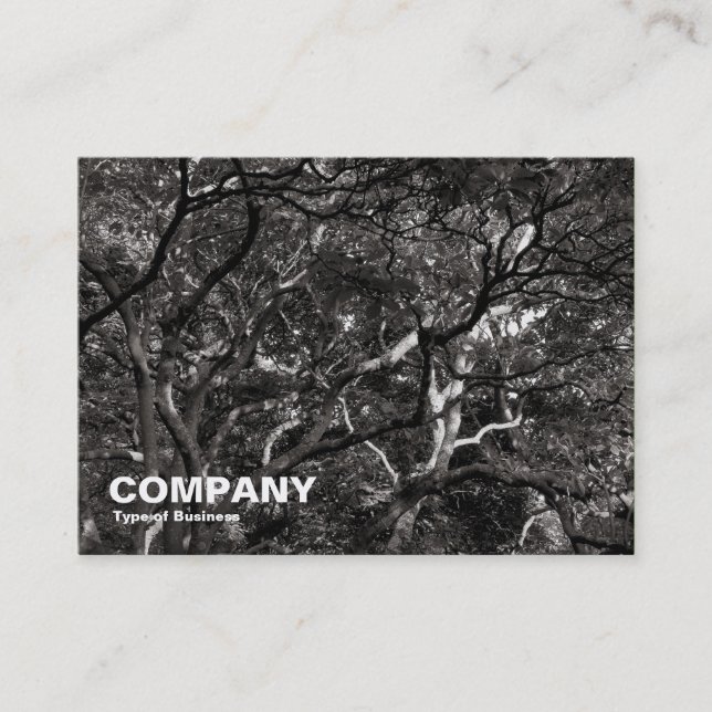 Japanese Trees 02 Business Card (Front)