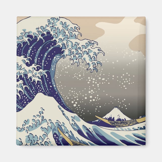Japanese Tsunami Magnet (Front)