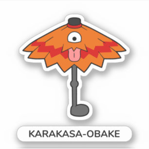 Japanese Umbrella Ghost Karakasa-obake- Fun Yokai