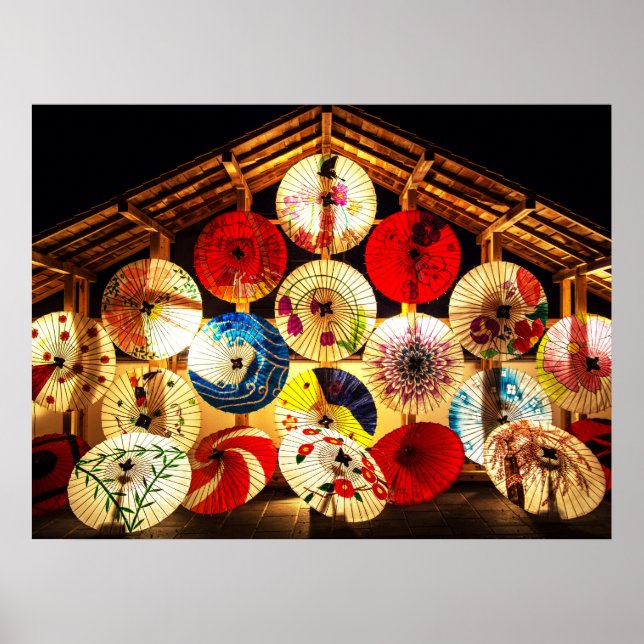 Japanese umbrella poster (Front)