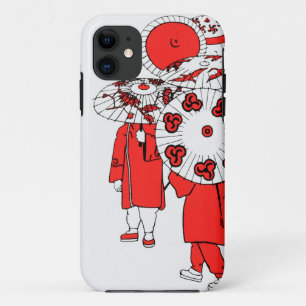 Japanese Umbrellas iPhone 11 Case
