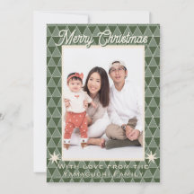 Japanese Uroko Pattern Christmas Photo