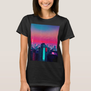 Japanese Vaporwave Asian Inspired 80's retro T-Shirt