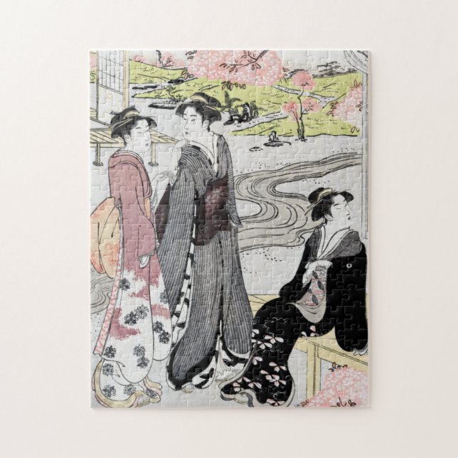 Japanese Vintage Art #1 Jigsaw Puzzle (Vertical)