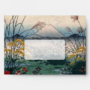 Japanese Vintage Art, The Otsuki Plain, DIY Liner Envelope