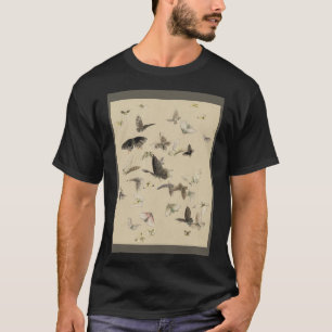 Japanese Vintage Butterflies Butterfly Collection  T-Shirt