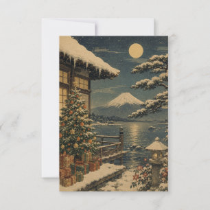 japanese vintage greeting card 