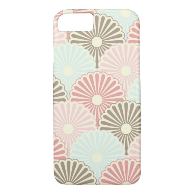 Japanese vintage pattern Case-Mate iPhone case (Back)