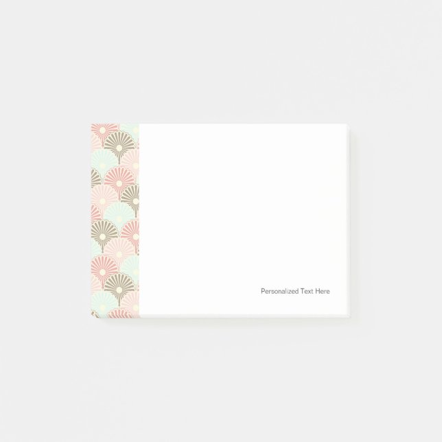 Japanese vintage pattern post-it notes (Front)