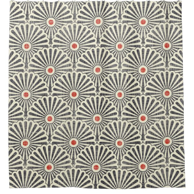 Japanese vintage pattern, seamless texture. (Front)