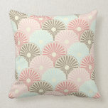 Japanese vintage pattern throw pillow<br><div class="desc">Seamless japanese vintage pattern © and ® Bigstock® - All Rights Reserved.</div>