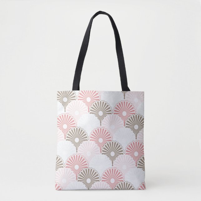 Japanese vintage pattern tote bag (Front)