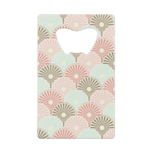 Japanese vintage pattern wallet bottle opener