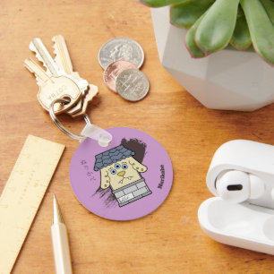 Japanese Wall Monster Yokai Nurikabe Keychain