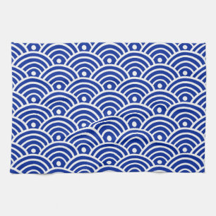 Japanese Water Wave Kitchen Towel