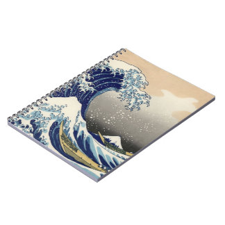 Japanese wave notebook