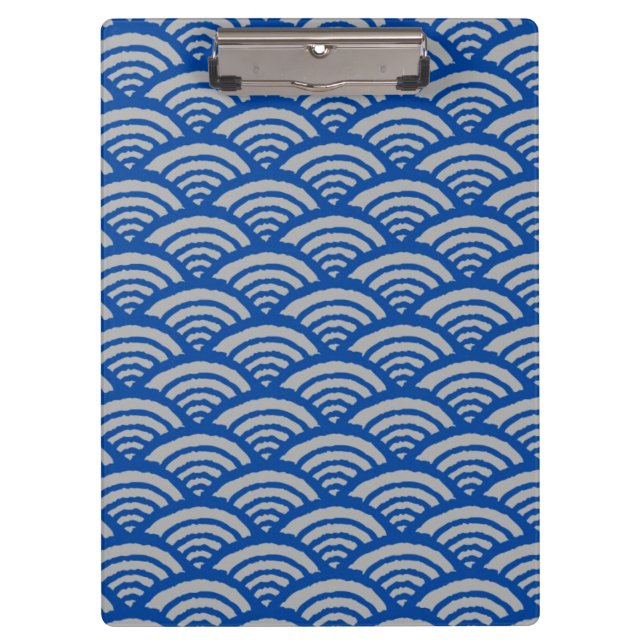 Japanese Wave Pattern Clipboard (Front)