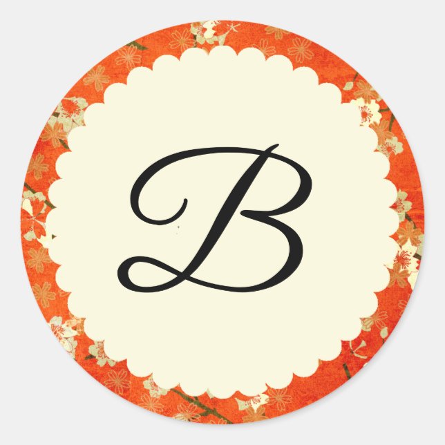 Japanese Wedding Sticker (Front)