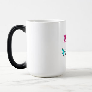 Japanese Wild Child Morphing Mug