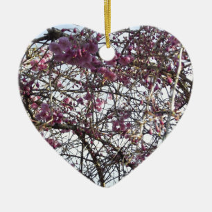 Japanese Willow Ceramic Ornament