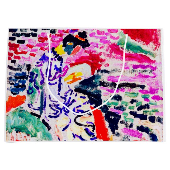 Japanese Woman beside the Water, Matisse Large Gift Bag (Front)