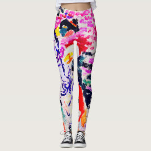 Japanese Woman beside the Water, Matisse Leggings