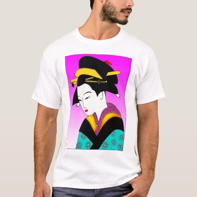 Japanese Woman tshirt (Front)