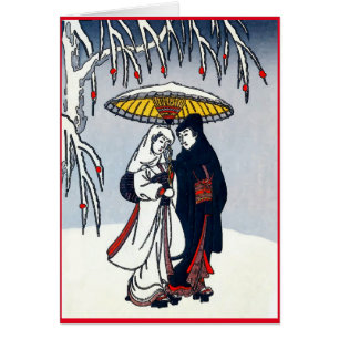 Japanese Women in Snow