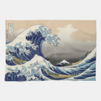 Japanese Woodblock: Big Wave off Kanagawa