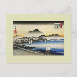 Japanese Woodblock Postcard