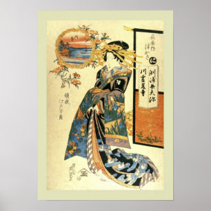 Japanese Woodblock Poster