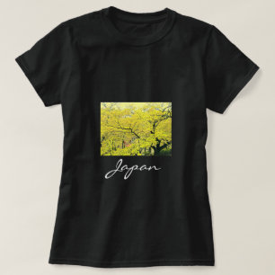 Japanese yellow gingko tree travel print T-Shirt