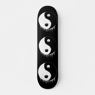Japanese yin-yang skateboard