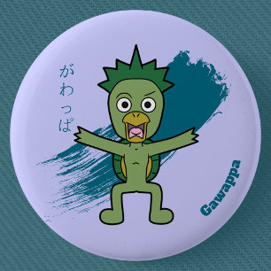 Japanese Yokai Gawappa 2 Inch Round Button