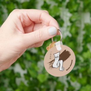 Japanese Yokai Ittan-momen Keychain