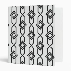 Japanese yukata geometric line pattern in grey binder