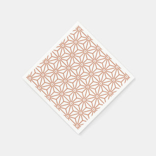 Japanese Yukata Jinbei Asanoha ensyucha Napkin